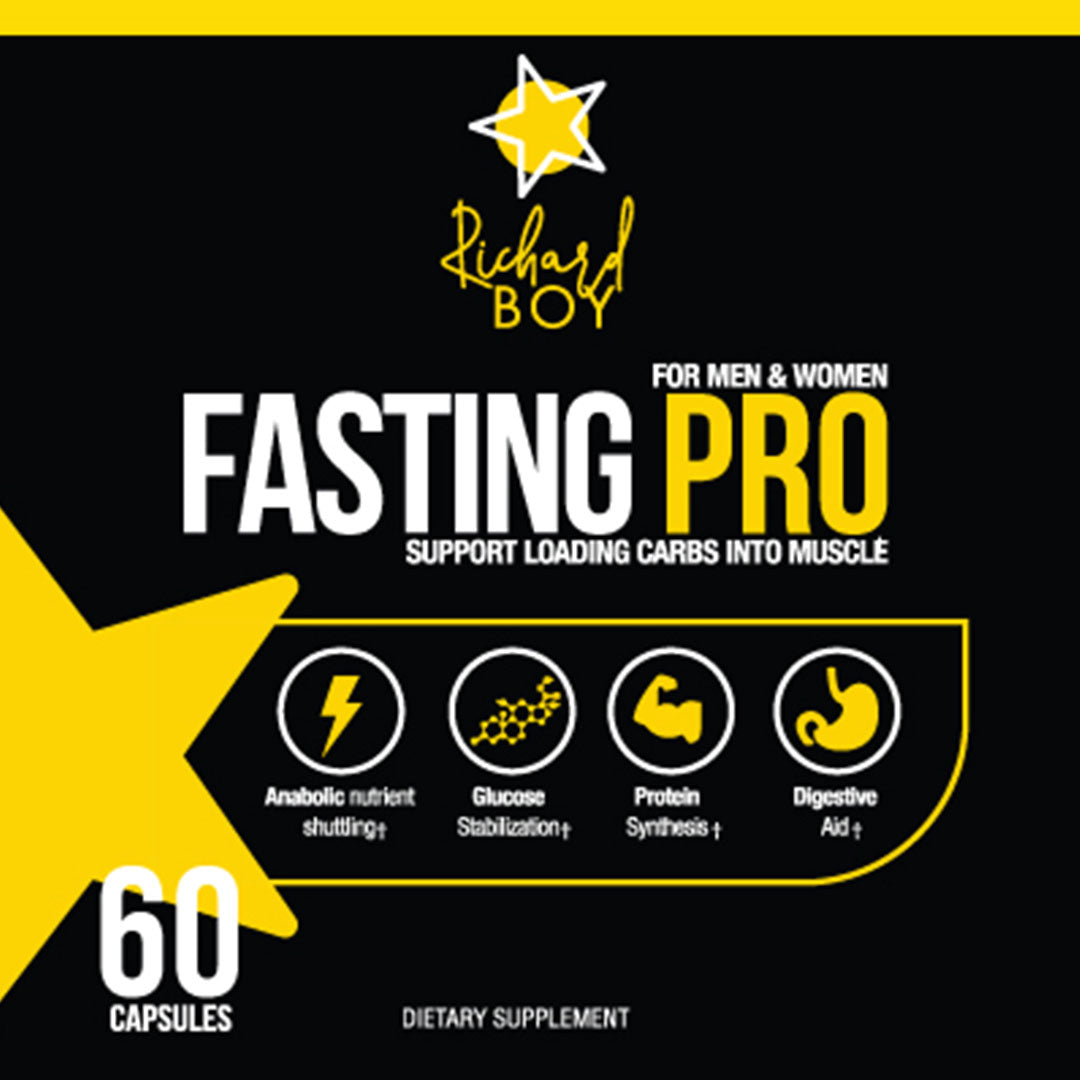 
                  
                    Fasting Pro para hombres y mujeres - Suplemento dietético - Mejora la integración de los carbohidratos en el músculo, combate el desarrollo de grasa, promueve la plenateza muscular - Adecuado para hombres/mujeres, 60 cápsulas. COMPRA 1 EL OTRO GRATIS
                  
                