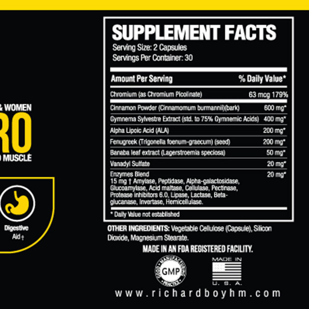 
                  
                    Fasting Pro for Men & Women - Dietary Supplement - Improves Carbohydrates Integration into Muscle, Fight Building Fat, Promote Muscle Fullness - Suitable for Men/Women, 60 Capsule
                  
                