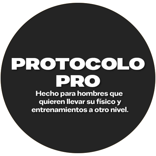 
                  
                    Protocol Pro - Hecho para hombres - Plan de 1 a 2 meses.
                  
                