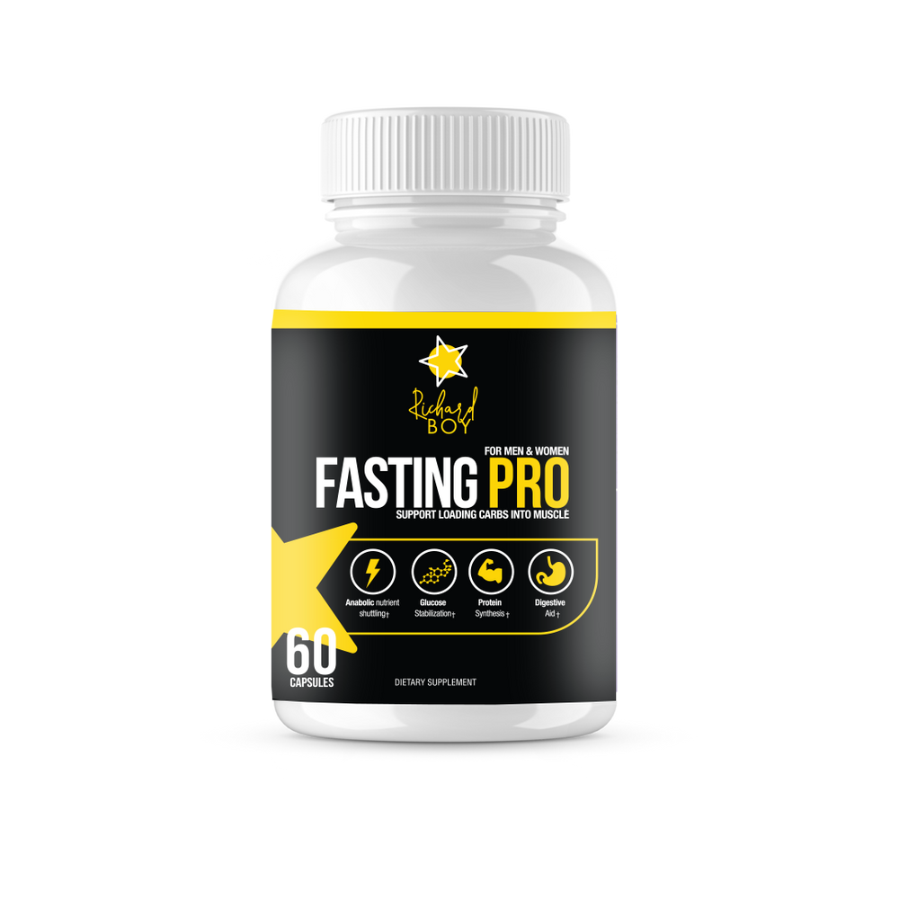 Fasting Pro para hombres y mujeres - Suplemento dietético - Mejora la integración de los carbohidratos en el músculo, combate el desarrollo de grasa, promueve la plenateza muscular - Adecuado para hombres/mujeres, 60 cápsulas. COMPRA 1 EL OTRO GRATIS